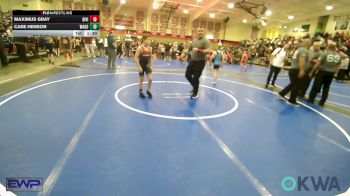 88 lbs Rr Rnd 1 - Maximus Gray, Division Bell vs Case Henson, Wagoner Takedown Club