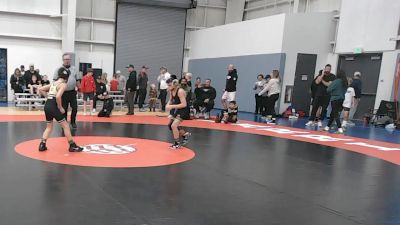 82 lbs Champ. Rd Of 16 - Karson Jaramillo, Betterman Elite Wrestling vs Lincoln Burgess, Gold Rush Wrestling
