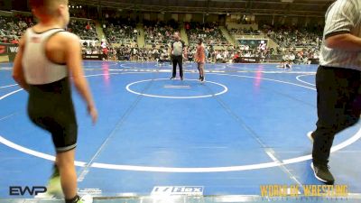 73 lbs Round Of 32 - RJ Cabrera, Gladiators vs Cal Gruenberg, BTWC