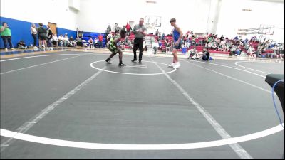 155 lbs Semifinal - Dylin Rogers, Moore vs Eli Foster, Lions Wrestling Academy