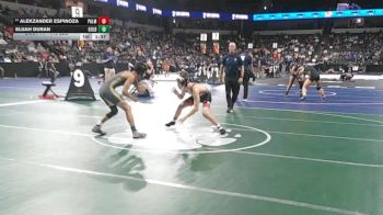 113 lbs Round Of 64 - Alekzander Espinoza, Palm Desert (SS) vs Elijah Duran, Golden Valley (CS)
