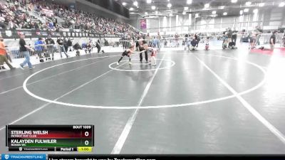 53 lbs Quarterfinal - Kalayden Fulwiler, Ronan WC vs Sterling Welsh, Patriot Mat Club