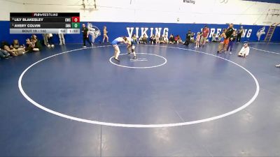 140 lbs Round 2 - Avery Colvin, Sanderson Wrestling Academy vs Lily Blakesley, Champions Wrestling Club