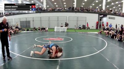 115 lbs Lennah Monts, Kansas vs Kaydie Epley, Indiana