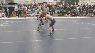 126 lbs Cons. Sub-rd Of 32 - Chris Tolle vs Beckett Svuba, Siouxland Wrestling Academy
