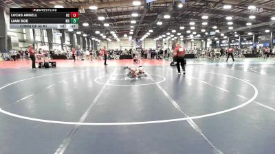 120 lbs Consi Of 64 #1 - Lucas Angell, NC vs Liam Soe, MD
