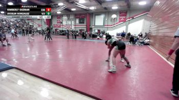 130 lbs Champ. Round 2 - Kimberly Guzman, Centennial vs Jocelin Gonzalez, Victor Valley