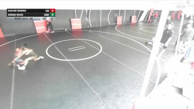 56 lbs Cons. Semi - Jorge Rojo, Cal Grapplers Wrestling Club vs Kalvin Bueno, Eastvale Elite Wrestling