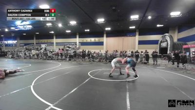 150 lbs Round Of 32 - Anthony Cazarez, Dcwa vs Dalton Compton, DC Academy