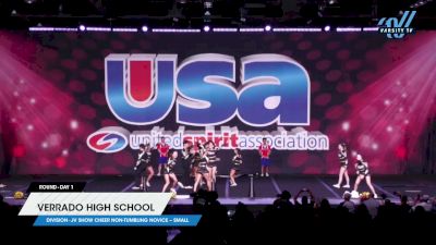 Verrado High School [2024 JV Show Cheer Non-Tumbling Novice -- Small Day 1] 2024 USA Spirit Nationals/Collegiate Champs/Jr. Nats