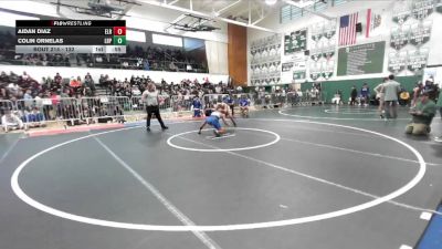 132 lbs Cons. Round 1 - Aidan Diaz, El Rancho vs Colin Ornelas, Long Beach Poly