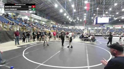 70 lbs Consolation - Rowyn Brethauer, Bear Cave vs Jack Crumley, Wtw