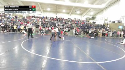 215 lbs Champ. Rd Of 32 - Titan Anderton, Skyridge vs Austin Casper, Layton