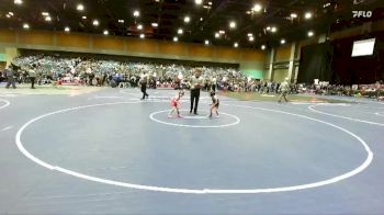 40-41 lbs Round 1 - Brody Middleton, Fernley WC vs Violet Francom, Floriston