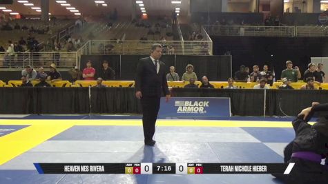 Terah Nichole Hieber vs Heaven Nes Rivera 2025 Pan Jiu Jitsu IBJJF Championship