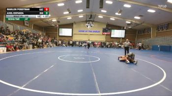 149 lbs Champ. Round 2 - Axel Esparza, Embry-Riddle (Ariz.) vs Mahlon Pobstman, Unattached