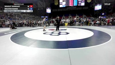 100 lbs Cons. Sub-rd Of 64 - Bradley Barnhart, CO vs Braxton Rankin, VA