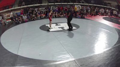 65 lbs Jag O'Brien, Utah 12U Boys vs Miles Watt, Montana 12U Boys