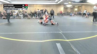 130 lbs Quarterfinal - Kaiya Maggini, USA Gold vs Tiffany Nguyen, Santa Ana HS