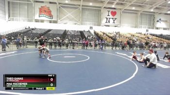 53 lbs Semifinal - Theo Ganas, GC Grapplers vs Mae Machemer, WRCL Wrestling Club