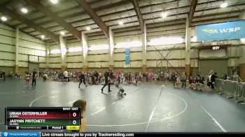 53 lbs Cons. Round 2 - Uriah Ostermiller, Alaska vs Jasynn Pritchett, Alaska