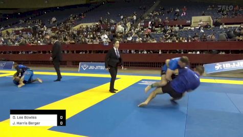 Dustin Lee Bowles vs Joshua Harris Berger 2024 Pan IBJJF Jiu-Jitsu No-Gi Championship