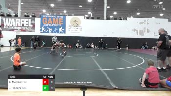 67 lbs Rr Rnd 1 - Alec Medina, Steel Valley Renegades vs Julia Fleming, Revival Orange