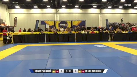 Melanie Anne Bobbitt vs Daiana Paula Goñi 2024 World IBJJF Jiu-Jitsu No-Gi Championship