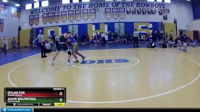 152 Gold Round 4 - Gavin Balmeceda, South Dade vs Dylan Fox, Jensen Beach