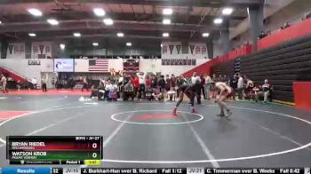 Round 3 - Watson Krob, Mount Vernon vs Bryan Riedel, Williamsburg