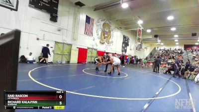 285 lbs Champ. Round 2 - Gabriel Velasco, Northview vs Ivan Medina, Dos Pueblos