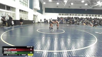 170 lbs Cons. Round 1 - Keirana Medina, Santa Rosa Academy vs Emily Castillo, SIerra Vista