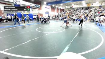 120 lbs Cons. Round 4 - Slade Hanes, La Quinta L (La Quinta) vs Andrew Sandoval, Woodlake Union