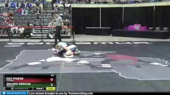 107 lbs Cons. Round 2 - Brianna Derouin, Menasha vs Izzy Pfeifer, Clinton