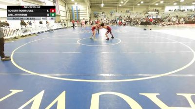 120 lbs Consolation - Robert Rodriguez, NJ vs Will Atkinson, AL