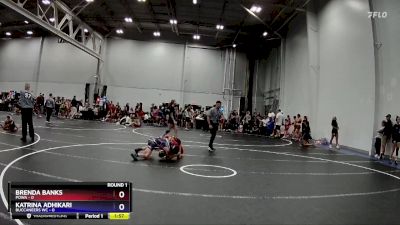 95 lbs Round 6 (8 Team) - Mckenzie Hodak, PA West Yellow vs Charlotte Catania, Buccaneers WC