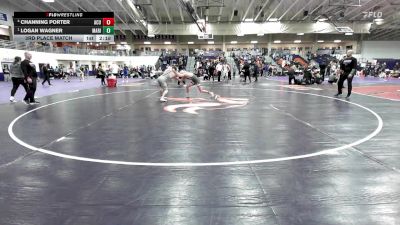 141 lbs 3rd Place Match - Channing Porter, Arizona Christian University vs Logan Wagner, Marian University (IN)