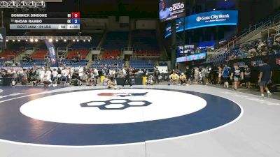 94 lbs Champ. Rd Of 32 - Dominick Sindone, Michigan vs Rhoan Rambo, Oklahoma