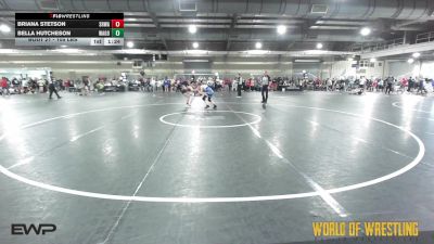 105 lbs Round Of 16 - Briana Stetson, SHWA vs Bella Hutcheson, Wagoner Takedown Club