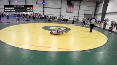72 lbs Round 3 (12pm Friday) - Ronan Smith, Terps Xtreme vs Isaiah Cruz, Rough House W.C.