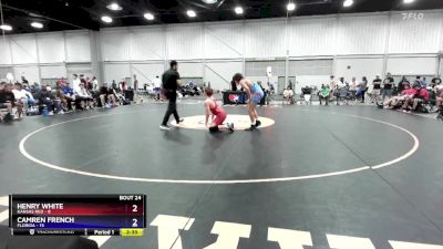 132 lbs Semis & 3rd Wb (16 Team) - Henry White, Kansas Red vs Camren French, Florida