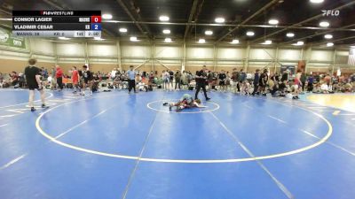 60 kg Rr Rnd 3 - Connor LaGier, Mat Assassins Blue - HSE vs Vladimir Cesar, Kraken - HSE