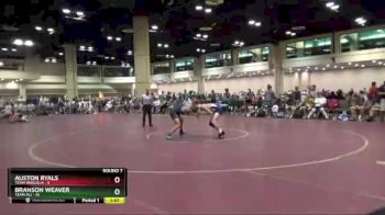 132 lbs Round 7 (8 Team) - Branson Weaver, Team Ali vs Auston Ryals, Team Wakulla