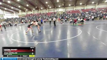 150 lbs Cons. Round 1 - Haydin Draney, Unattached vs Ryan McMillan, South Jordan