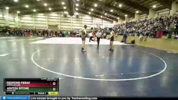 150 lbs Cons. Round 2 - Ashton Ritchie, Syracuse vs Desmond Fieeiki, American Fork