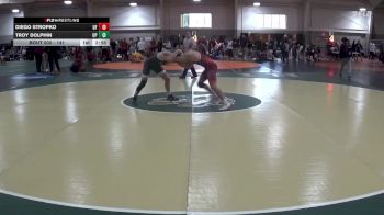 141 lbs Quarterfinal - Diego Stropko, Unattached vs Troy Dolphin, UW Parkside