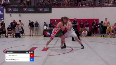 97 kg Final - Jack Darrah, Missouri vs Max Ramberg, Viking RTC