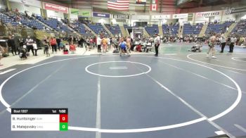 156 lbs Round Of 16 - Burke Huntsinger, Summit WC vs Britton Matejovsky, Eaglecrest WC