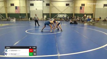 138 lbs Prelims - Zach Solomon, Kearney High School JV vs Colby Menagh, Norton High School