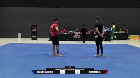 MONTI MALIK vs Nicolas MARTINOT 2025 ADCC Asia & Oceania Championship